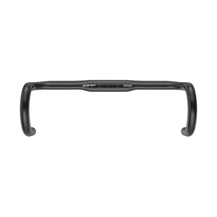 Zipp, Service Course 80 Ergo, Drop Handlebar, Diameter: 31.8mm, 420mm, Drop: 125mm, Reach: 80mm, Black