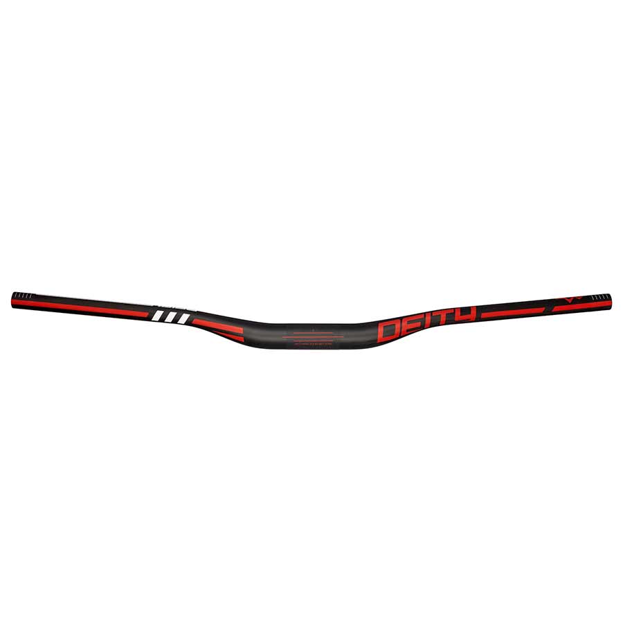 Deity, Skywire 25, MTB Handlebar, Diameter: 35mm, 800mm, Rise: 25mm, Red
