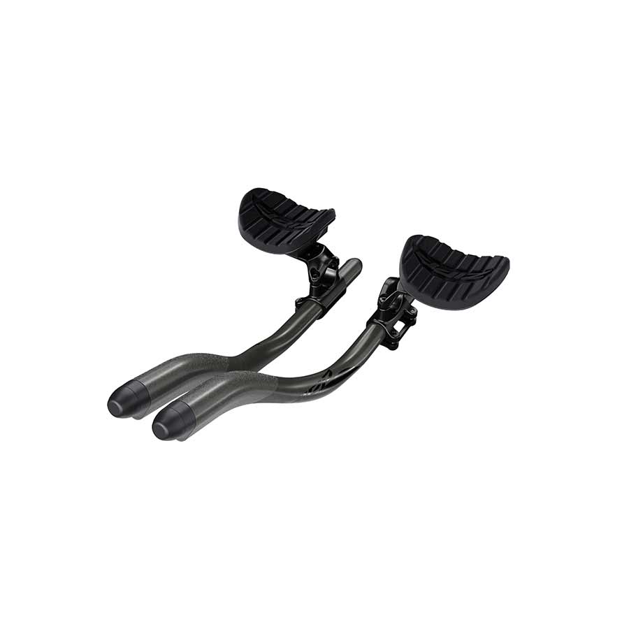 Zipp, Vuka Clip Carbon A1, Aero Handlebar, Below Bar Mount, Rise: 110mm, Black, 00.6618.174.001