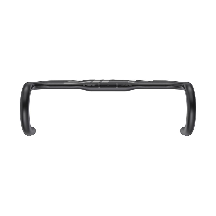 Zipp, Service Course SL-80 Ergo, Drop Handlebar, Diameter: 31.8mm, 440mm, Drop: 125mm, Reach: 80mm, Black