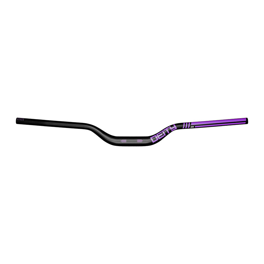 Deity, Highside, MTB Handlebar, Diameter: 35mm, 800mm, Rise: 50mm, Purple