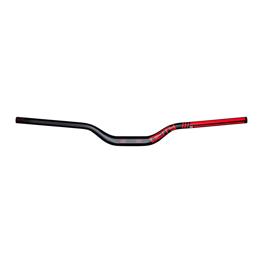 Deity, Highside, MTB Handlebar, Diameter: 35mm, 800mm, Rise: 50mm, Red