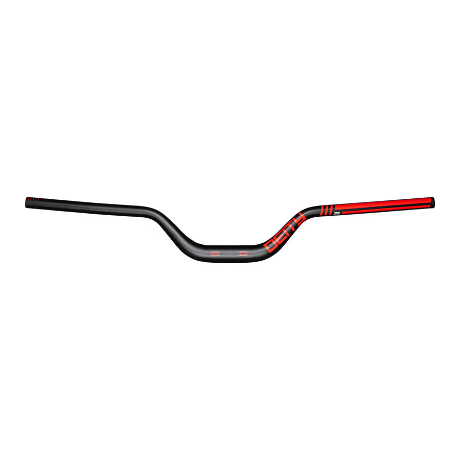 Deity, Highside, MTB Handlebar, Diameter: 35mm, 800mm, Rise: 80mm, Red