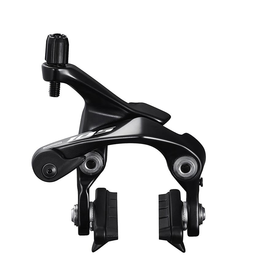 CALIPER BRAKE, BR-R7000, 105, FRONT, CS51, SUNKEN NUT:10.5/12.5/18/27/32MM, R55C4 SHOE, BLACK