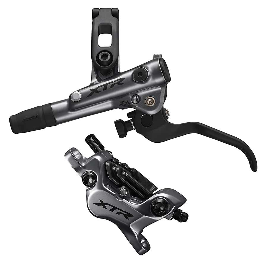 Shimano, XTR BL/BR-M9120, MTB Hydraulic Disc Brake, Front, Post mount, Disc: Not included, 385g, Black, Kit