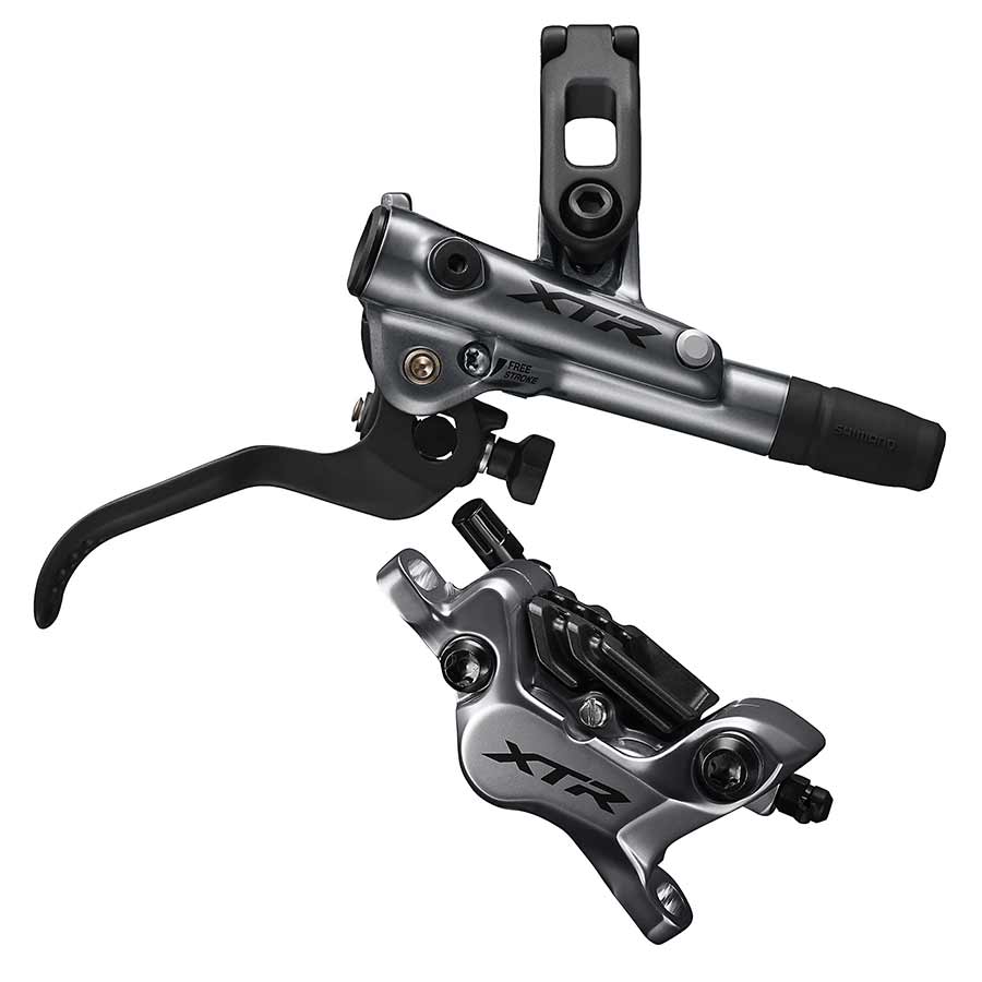 Shimano, XTR BL/BR-M9120, MTB Hydraulic Disc Brake, Rear, Post mount, Disc: Not included, 385g, Black, Kit
