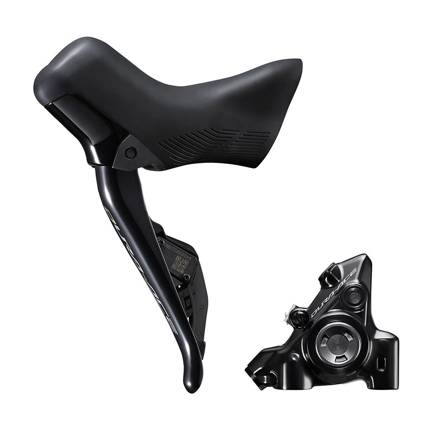 Shimano, Dura Ace Di2 ST-R9270 / BR-R9270, Road Hydraulic Disc Brake, Rear, Flat mount, 140 or 160mm (not included), 175g, Black, IR9270DRRDSC170F