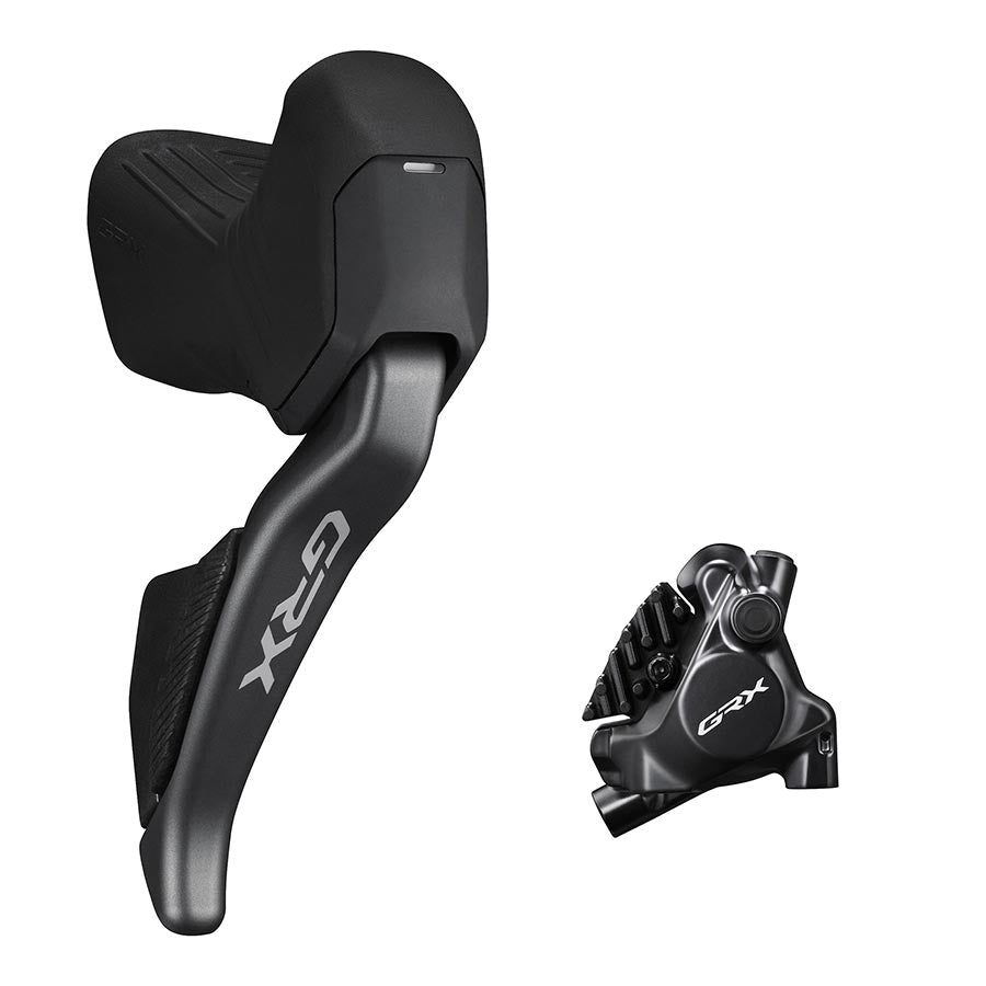 DISC BRAKE ASSEMBLED SET/J-kit DIRECT, GRX, ST-RX825 (R), BR-RX820 (R), W/O ADAPTER, FOR 25MM MNT, RESIN PAD (W/FIN), W/CONNECTER INSERT, 1700MM (SM-BH90)