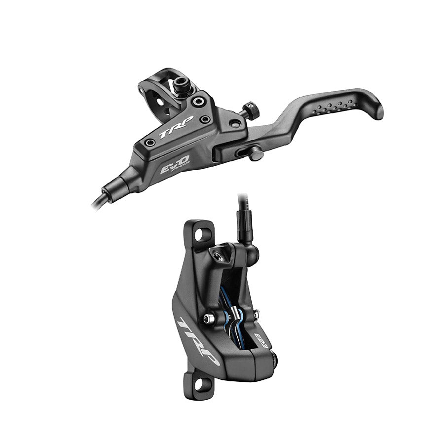 TRP, EVO PRO, MTB Hydraulic Disc Brake, Left, Post mount, Disc: Not included, Black