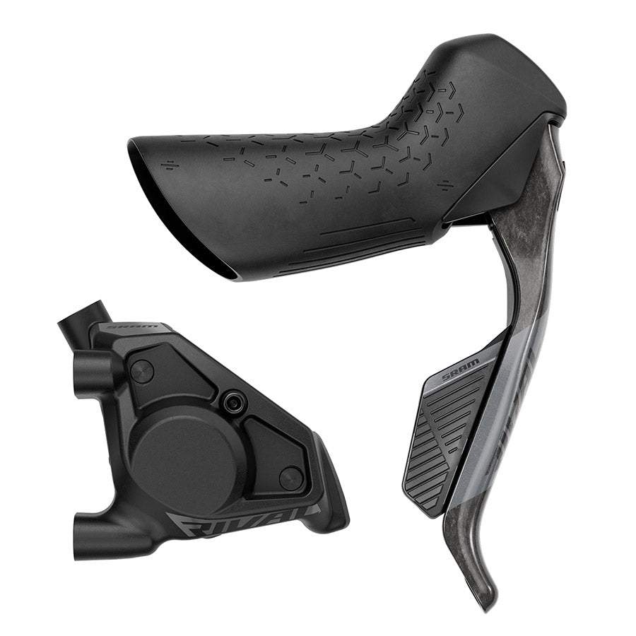 SRAM, Rival AXS E1, Road Hydraulic Disc Brake, Right, Flat mount