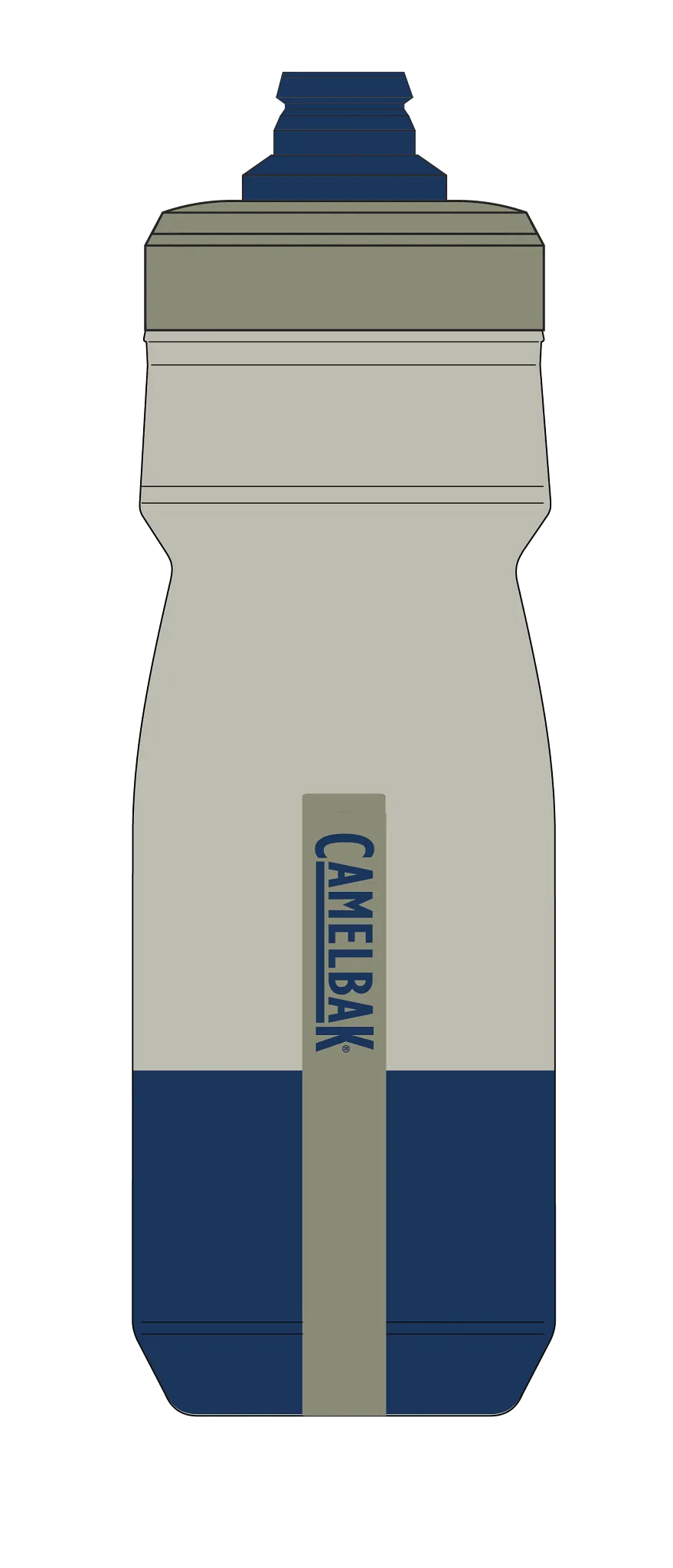 PODIUM CHILL 21OZ MERCURY FOG