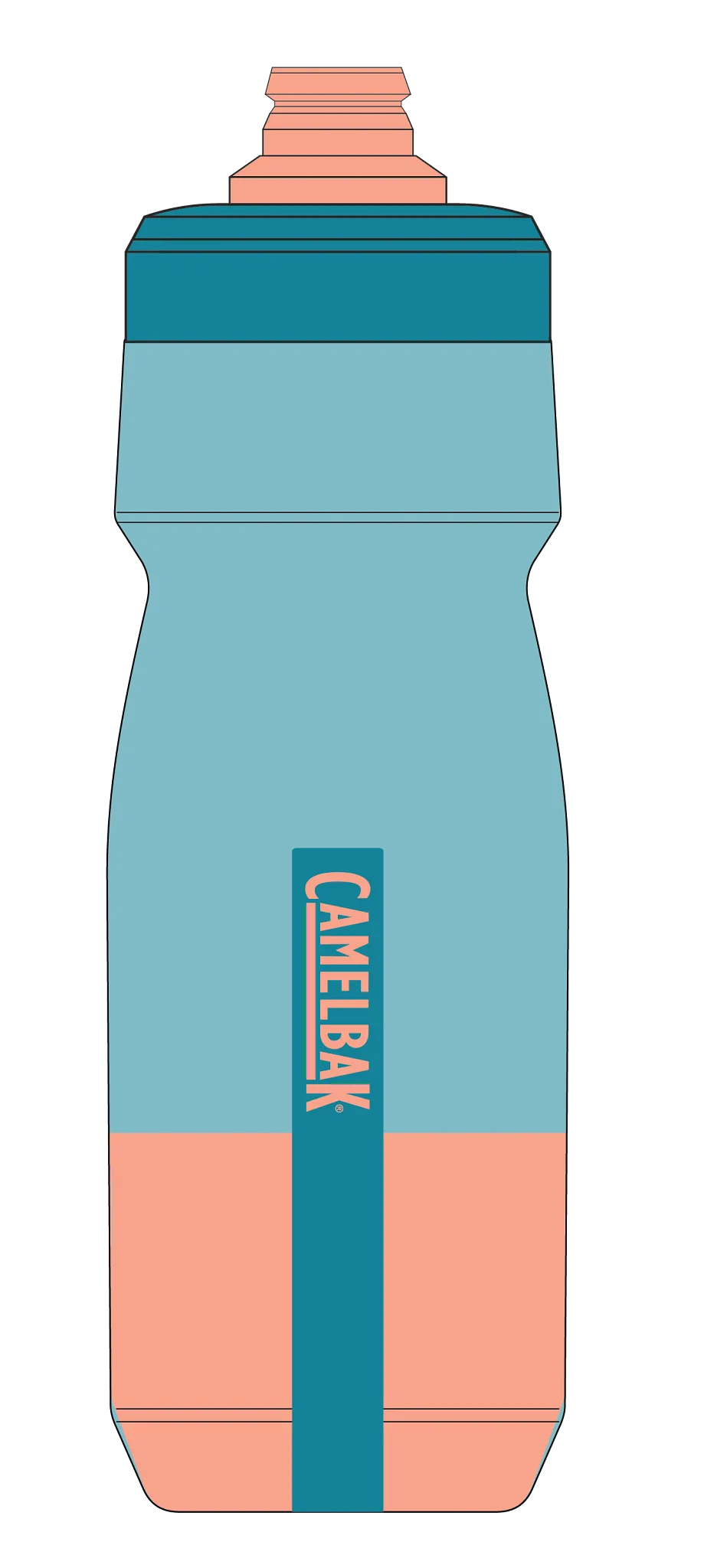 PODIUM 24OZ MERCURY TEAL
