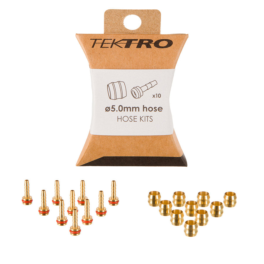 Tektro, Compression Ferrules Kit, 5.0mm, 10pcs ABOT001220