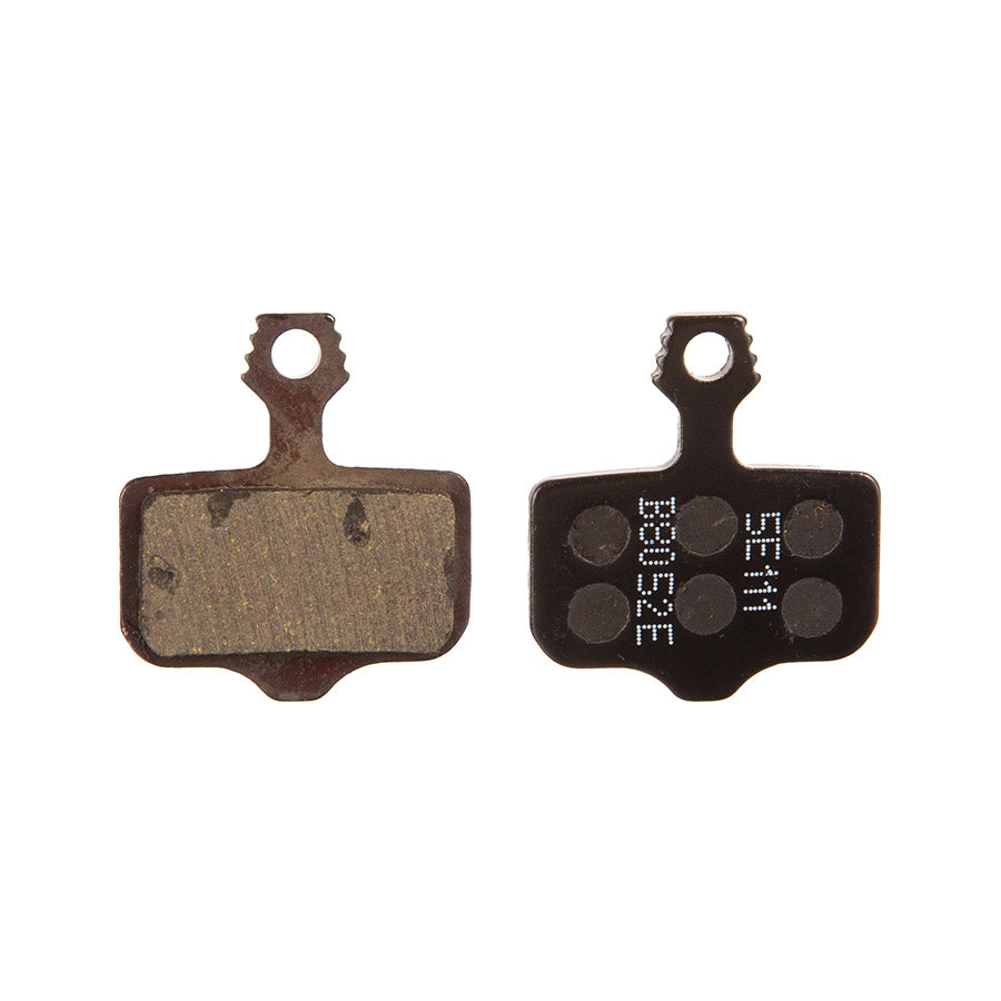 SRAM, Elixir, DB, Level, Level T, Level Tl, Disc Brake Pads, Shape: SRAM Level/2 Piece Road, Organic Quiet, Steel, Small, Pair