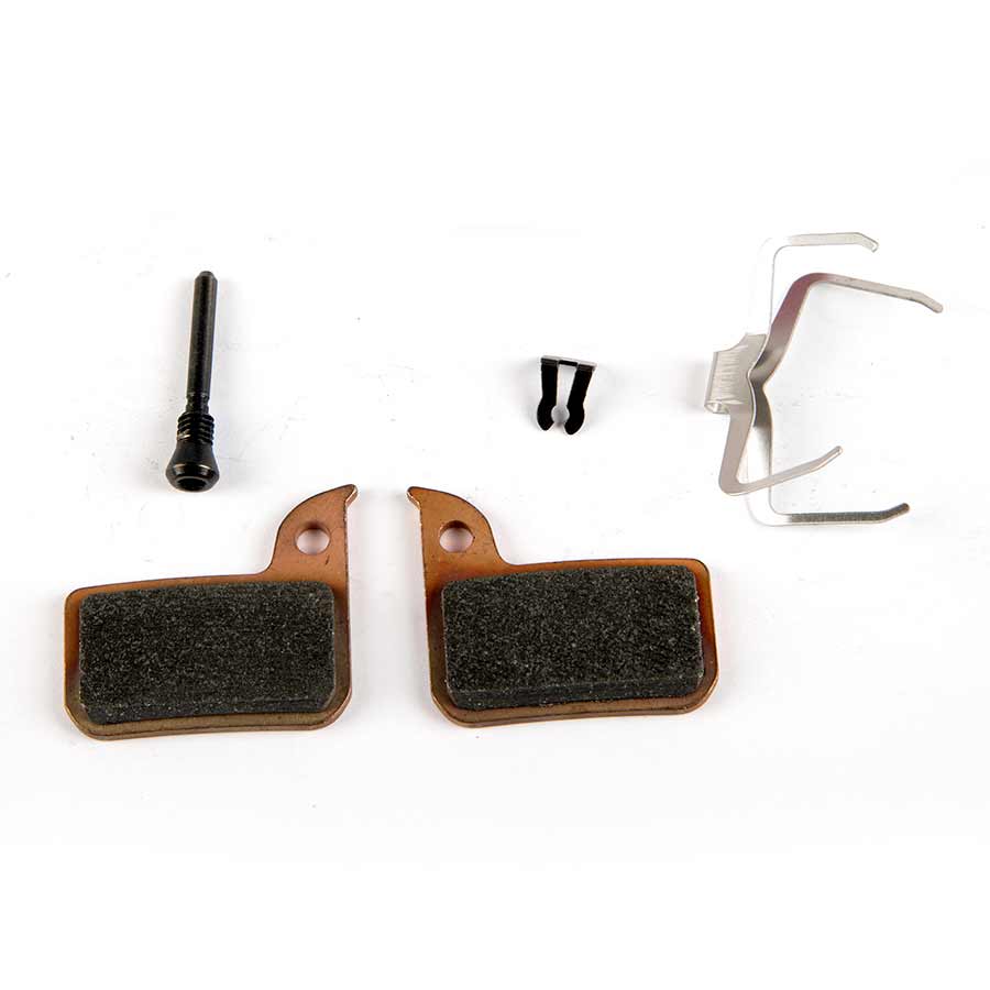 SRAM, Level TLM, Level Ultimate, HRD, Disc Brake Pads, Shape: SRAM Monoblock, Metallic, Steel, Pair