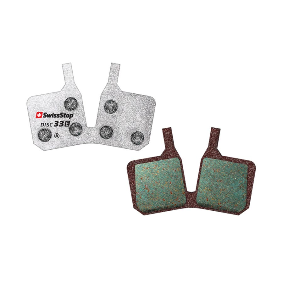 SwissStop, Disc 33 E, Disc Brake Pads, Shape: Magura MT5, MT7, Organic, Pair