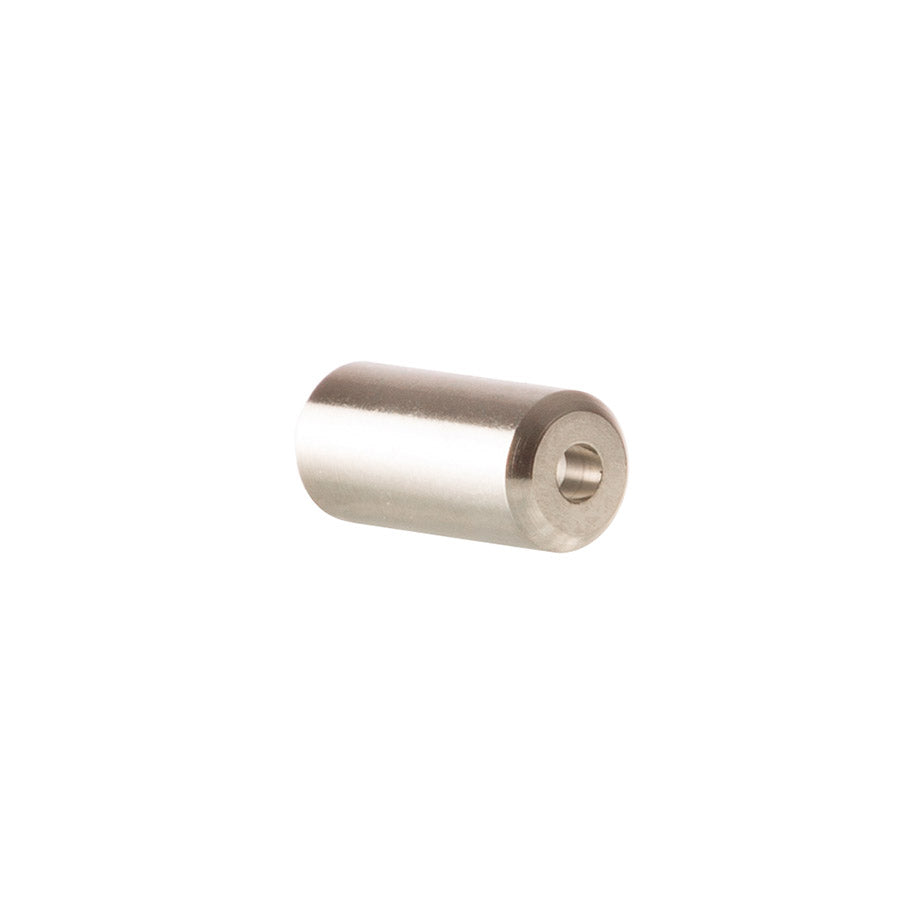 Jagwire, Housing stops for derailleur housing, 5mm, Brass, Silver, Bottle of 200