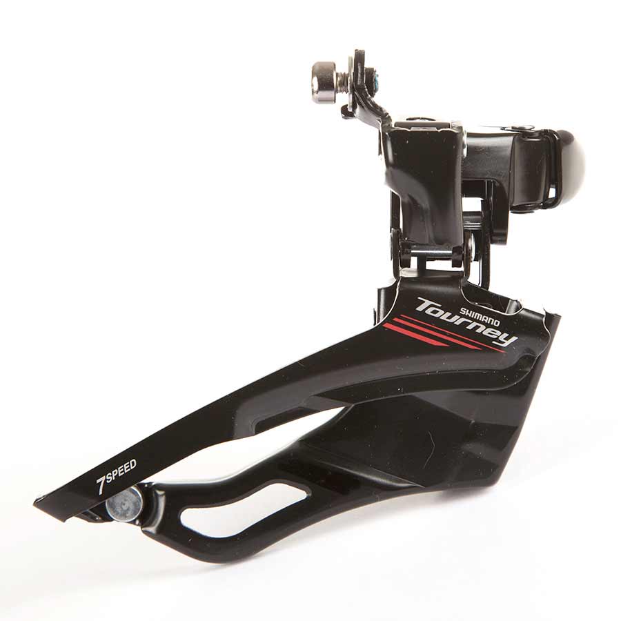 Shimano, FD-A073, Front derailleur, 3x7sp., Down Swing, Down Pull, High, 34.9/31.8/28.6mm