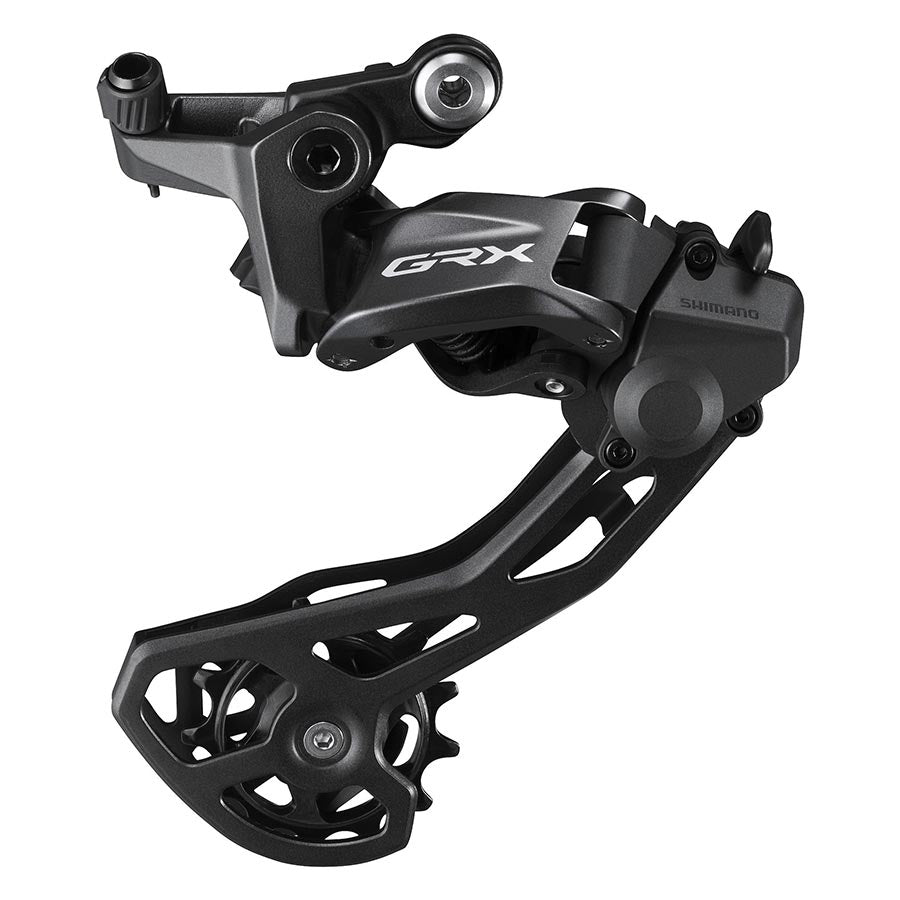 REAR DERAILLEUR, RD-RX820, GRX, 12-SPEED, TOP NORMAL, SHADOW PLUS DESIGN, DIRECT ATTACHMENT, W/OT-RS900 (BLACK) 240MM X1, LONG NOSE CAP X1