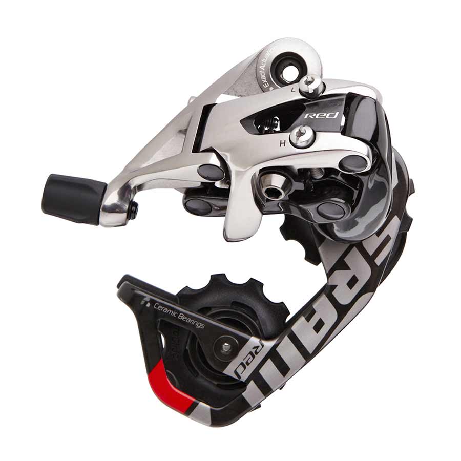 SRAM, Red 2012, Rear derailleur, 10sp, WiFli, Medium cage