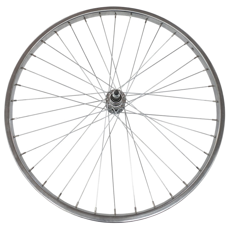 DAMCO - 26" X 1.75-2.125 STEEL - REAR SILVER / FREEWHEEL NUT