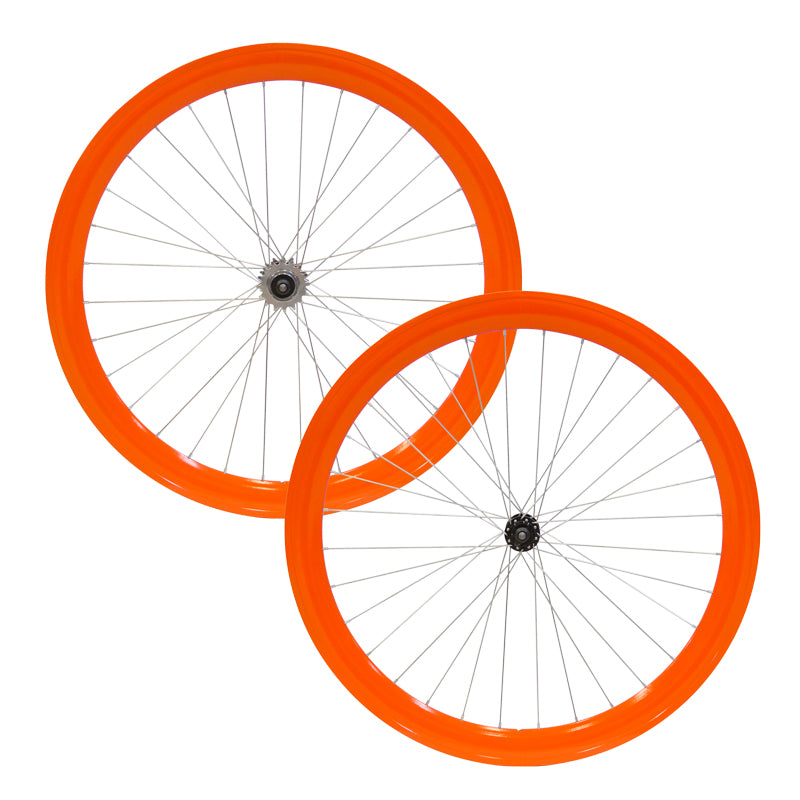 DAMCO - 700C SINGLE SPEED ORANGE 50MM