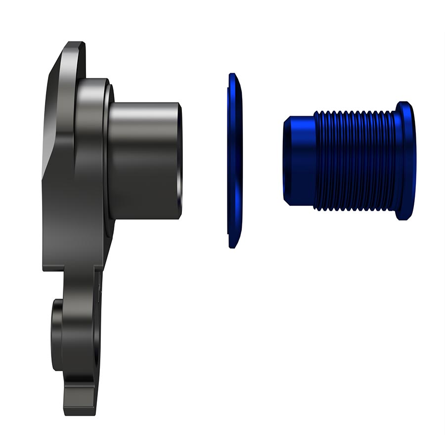 Wheels Manufacturing, DROPOUT-487, Derailleur Hanger, Blue