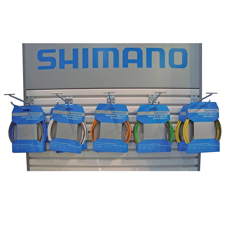 Shimano, Shift cable and housing set, Polymer, Road, Black