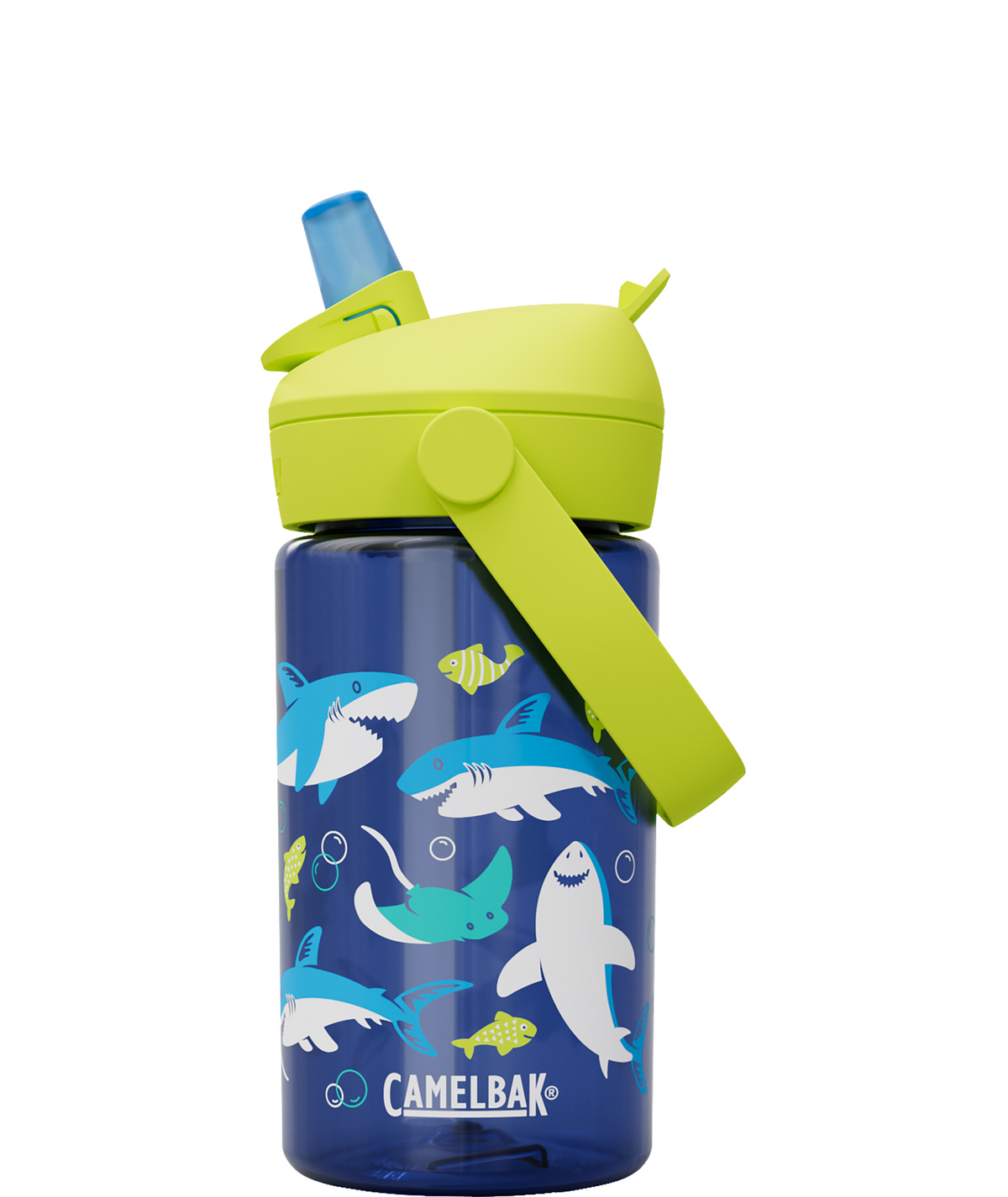 THRIVE FLIP STRAW KIDS 14OZ SHARKS AND RAYS