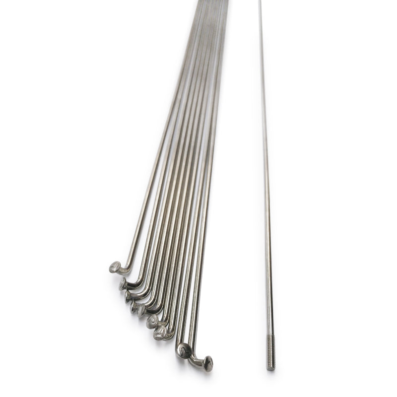 PILLAR RACING SPOKES - STAINLESS SILVER PILLAR (10 SPOKES) - 260MM