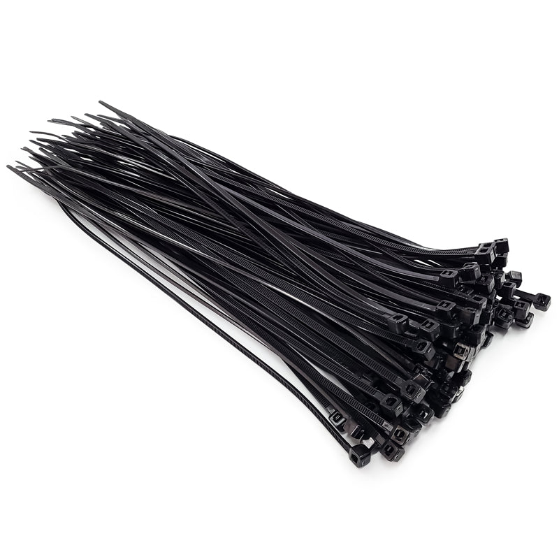 DAMCO - UNIVERSAL BLACK TIE WRAP - 100 PCS BY BAG