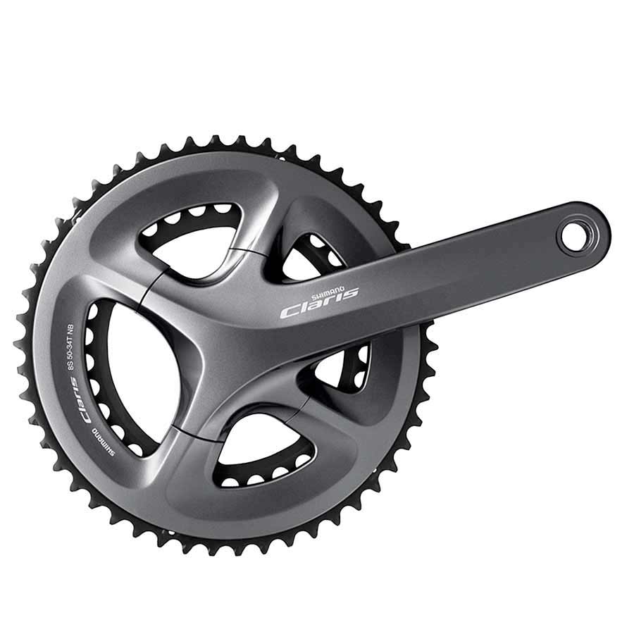 FRONT CHAINWHEEL,FC-R2000, CLARIS COMPACT DRIVE TYPE, 170MM 2-PCS FC, FOR REAR 8-SPEED, 50X34T W/O BB, W/O CHAIN GUARD