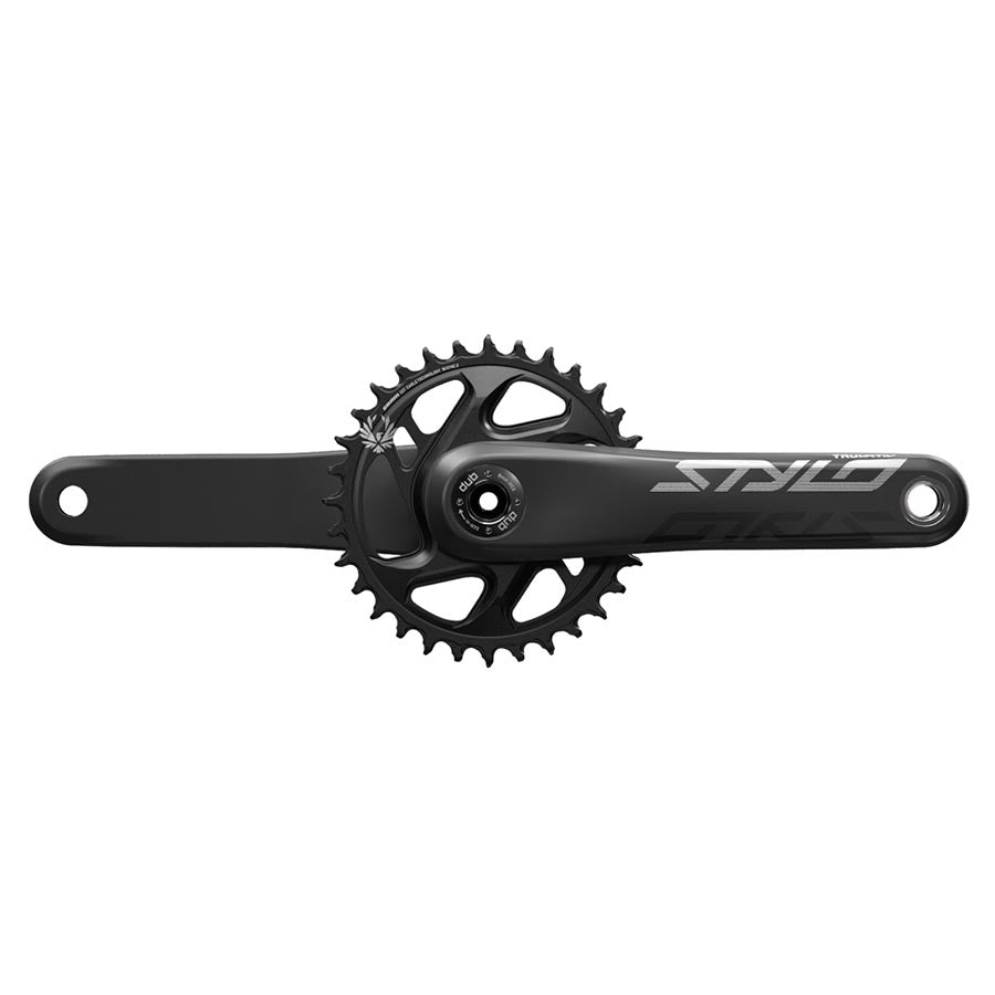 Truvativ, Stylo Carbon DUB, Crankset, Speed: 11/12, Spindle: 28.99mm, BCD: Direct Mount, 32, DUB, 175mm, Black, Fat Bike