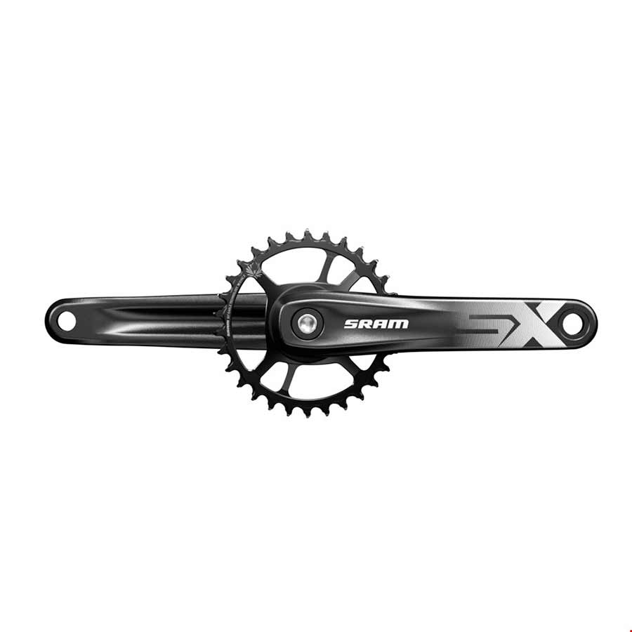 SRAM, SX Eagle, Crankset, Speed: 12, Spindle: 28.99mm, BCD: Direct Mount, 32, DUB, 175mm, Black, Boost