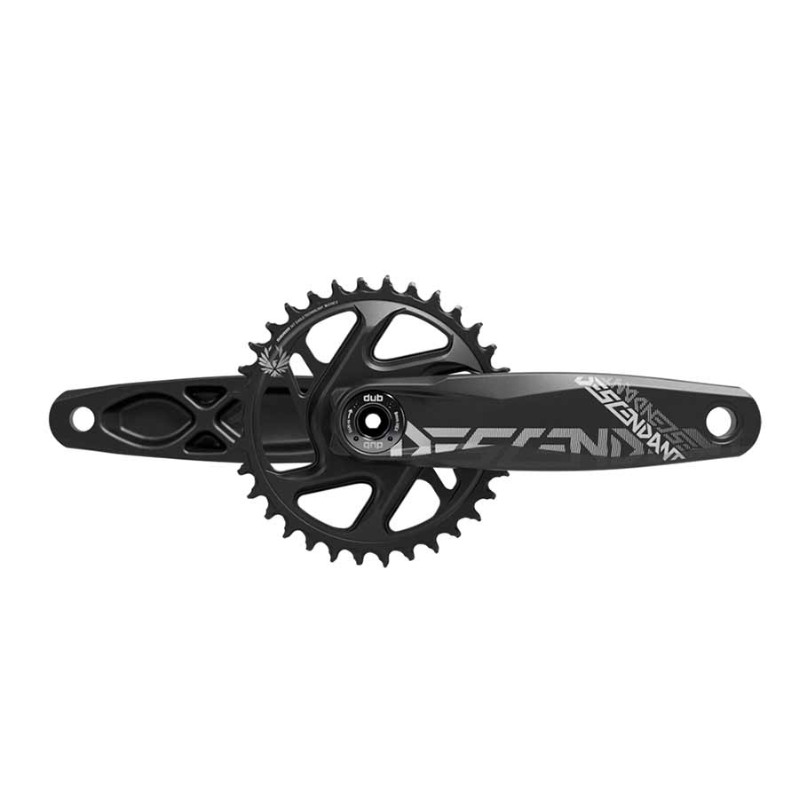 Truvativ, Descendant DH DUB83, Crankset, Speed: 10/11, Spindle: 28.99mm, BCD: Direct Mount, 34, DUB, 170mm, Black, DH
