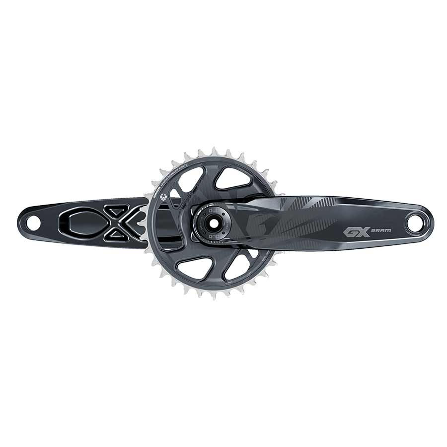 SRAM, GX Eagle DUB C1, Crankset, Speed: 11/12, Spindle: 28.99mm, BCD: Direct Mount, 32, DUB, 165mm, Black, 55mm