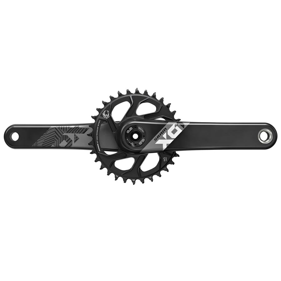 SRAM, X01 Eagle DUB C3, Crankset, Speed: 11/12, Spindle: 28.99mm, BCD: Direct Mount, 30, DUB, 170mm, Black, Fat Bike 4''