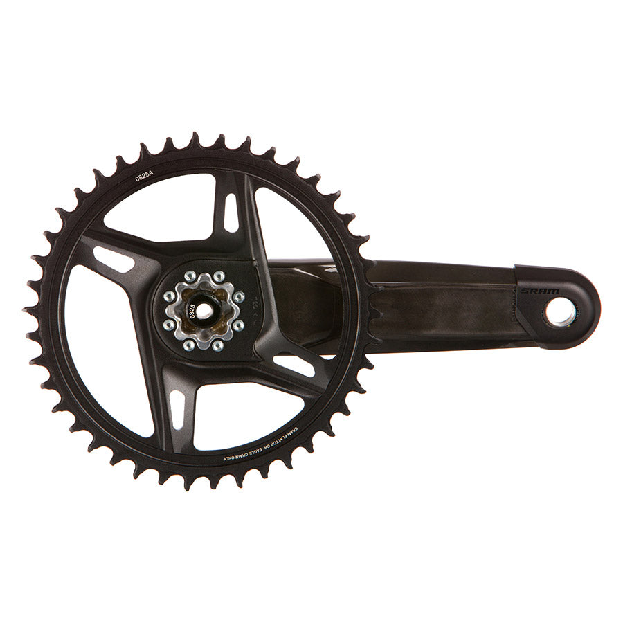 SRAM, Force 1x XPLR E1, Crankset, Speed: 12/13, Spindle: 28.99mm, BCD: Direct Mount SRAM 8 Bolt, 42, DUB, 175mm, Black, Road