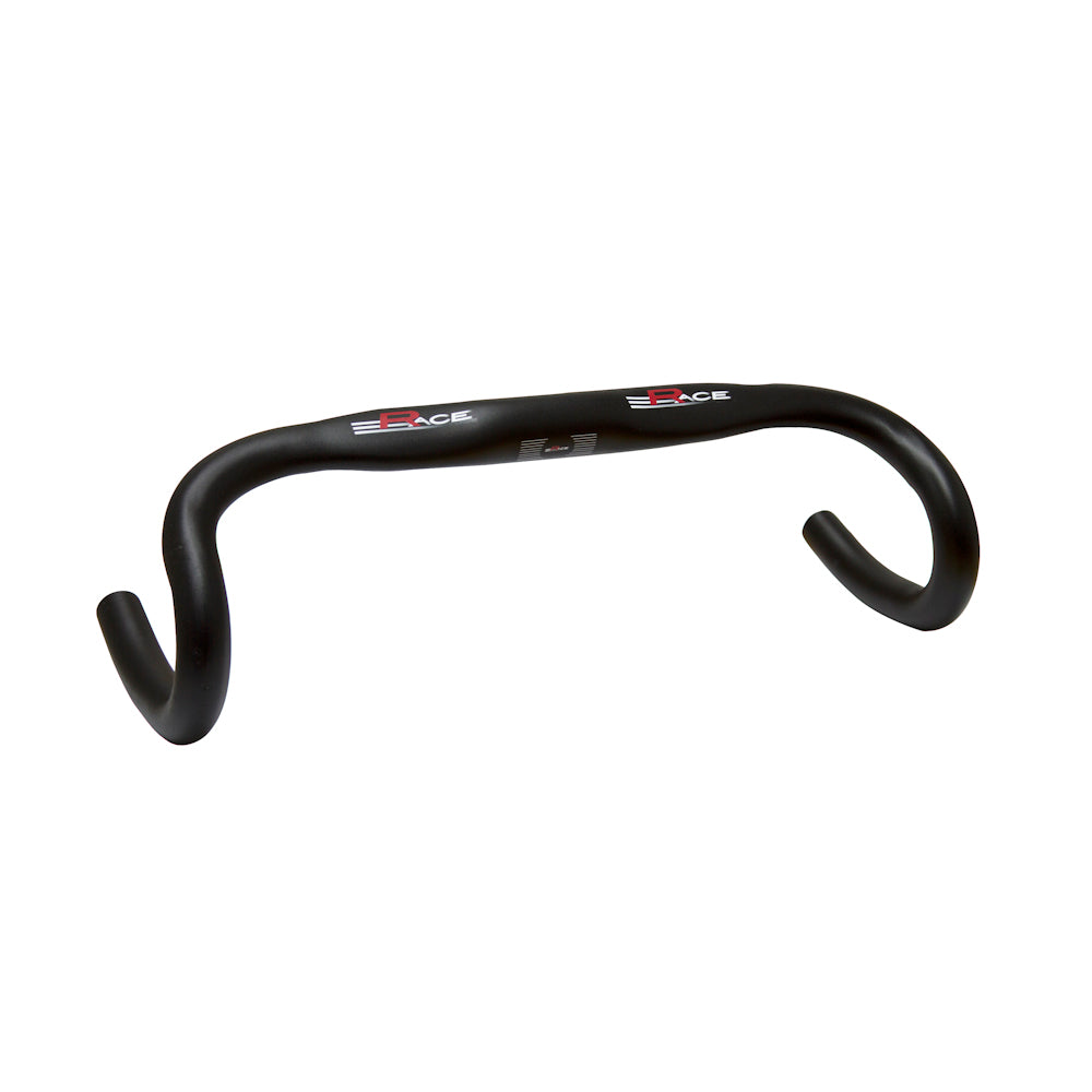 RACE - BLACK SAND BLASTED - 400MM, RED & WHITE LOGO