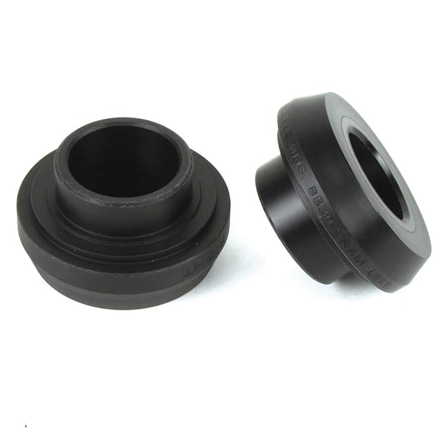 Wheels Manufacturing, BB30 to SRAM 22/24mm adapter, Black, Pair, BB30-SRAM