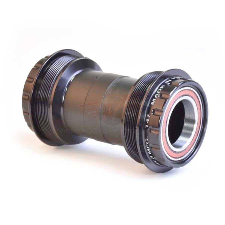 Wheels Manufacturing T47 Outboard Bottom Bracket with Angular Contact Bearings for 24mm (Shimano) Spindles