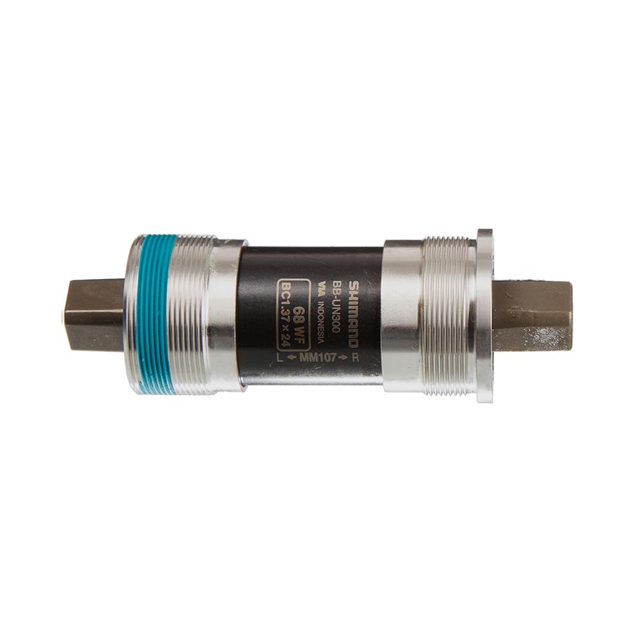 STANDARD BOTTOM BRACKET, BB-UN300, SPINDLE: SQUARE TYPE, SHELL: BSA 68MM, SPINDLE: MM107, W/O FIXING BOLT