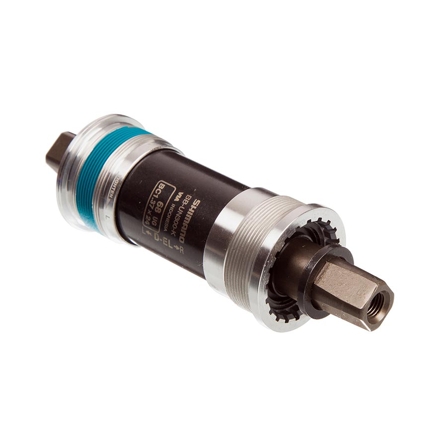 Shimano, BB-UN300-K D-EL, Square Taper BB, British, 68mm, : 127.5mm, Silver