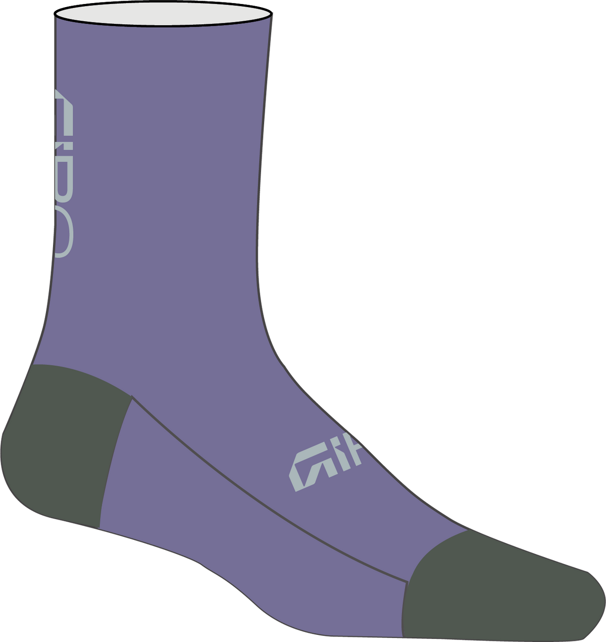 Winter Merino Wool PURPLE HAZE S