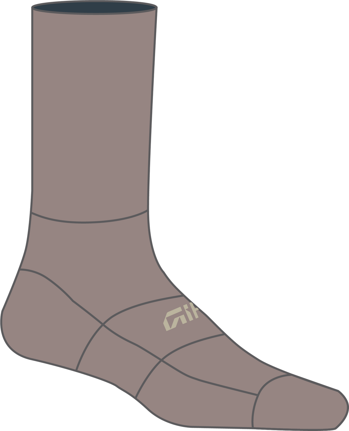 Comp Racer High Rise CLOUD GREY XL