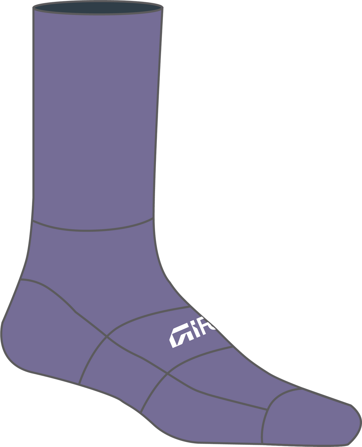 Comp Racer High Rise PURPLE HAZE XL