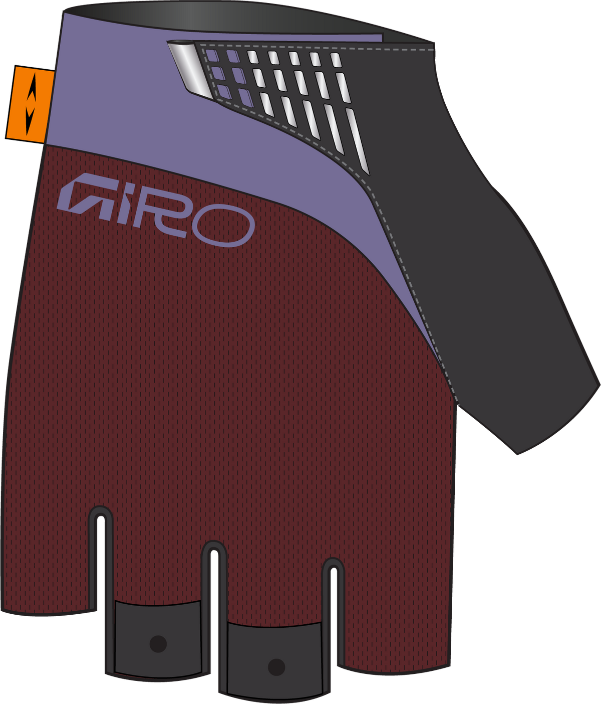 Supernatural W DARK MAROON M