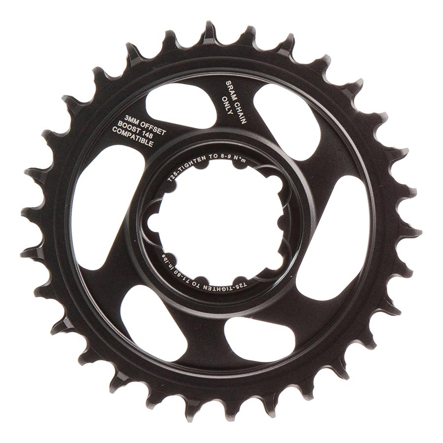 SRAM, X-SYNC 2 SL XX1 Eagle Lunar Grey 3mm, Chainring, Teeth: 30, Speed: 12, BCD: Direct Mount, Single, Alloy, Grey