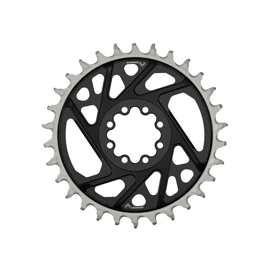SRAM, Eagle T-Type DM XX 3mm Offset, Chainring, Teeth: 30, Speed: 12, BCD: Direct Mount, Aluminum, Black
