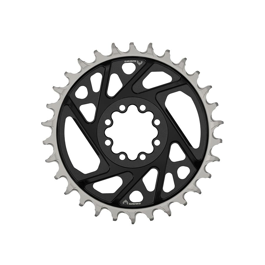 SRAM, Eagle T-Type DM XX 3mm Offset, Chainring, Teeth: 32, Speed: 12, BCD: Direct Mount, Aluminum, Black